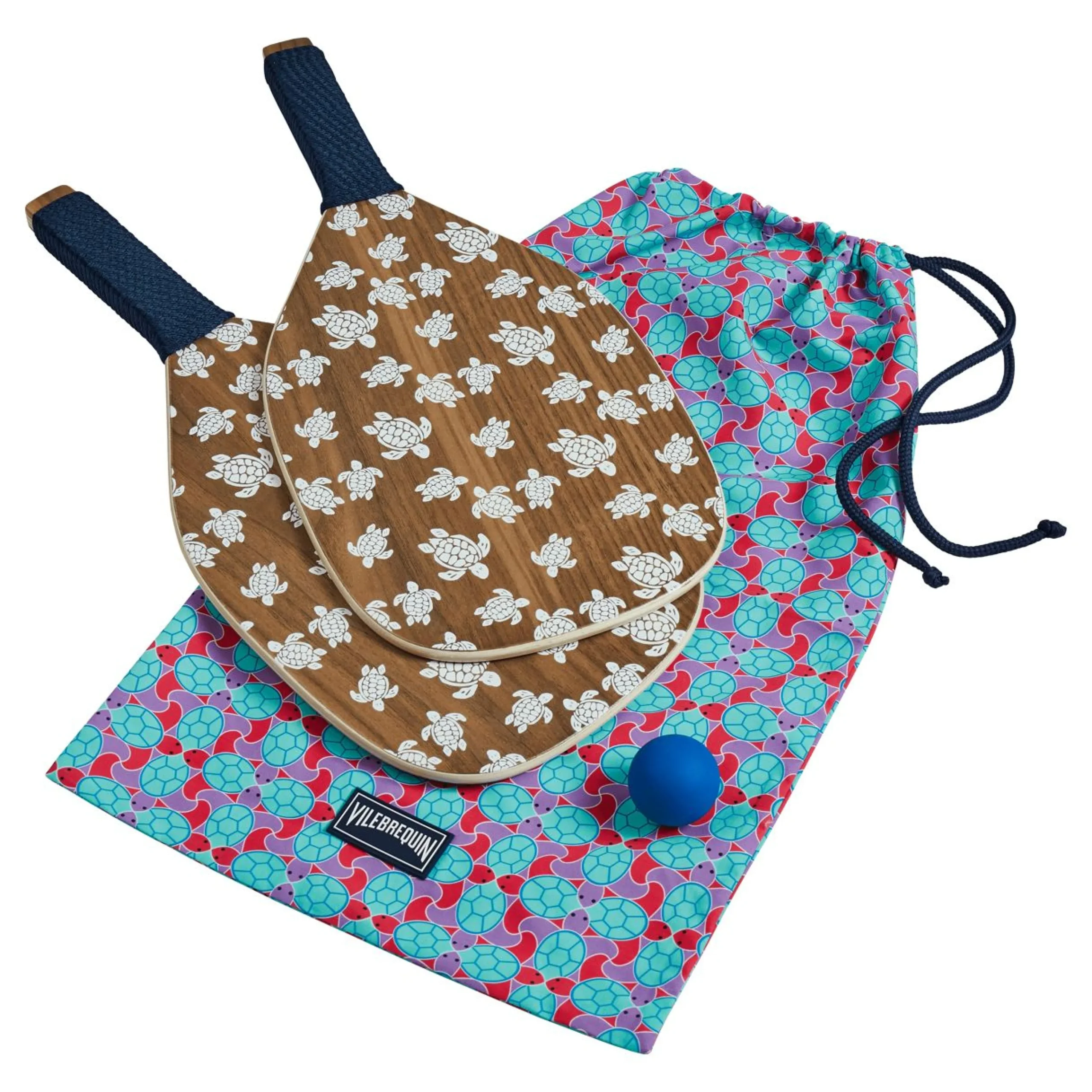 Homme Vilebrequin Accessoires Plein Air^Raquettes De Plage En Bois