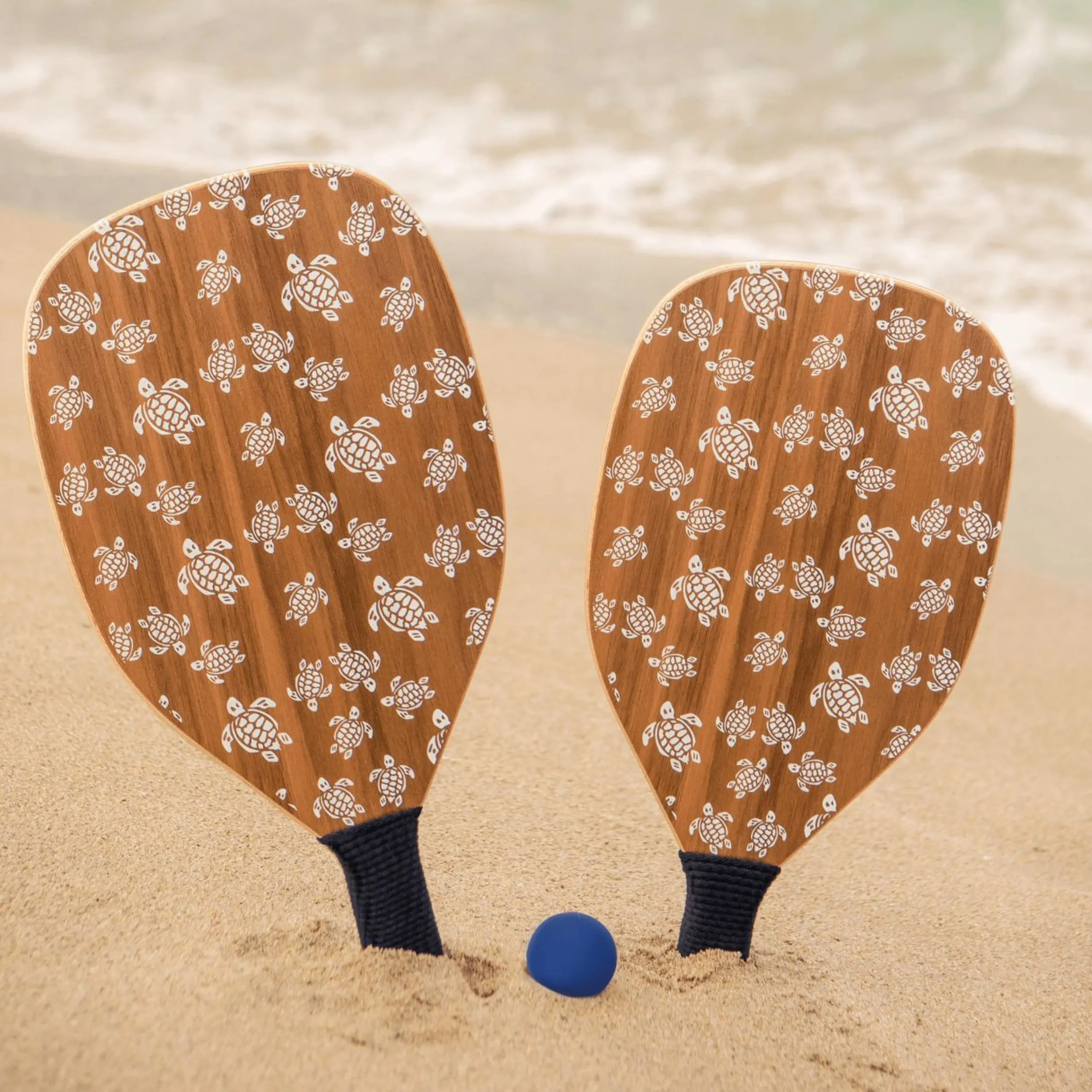 Homme Vilebrequin Accessoires Plein Air^Raquettes De Plage En Bois