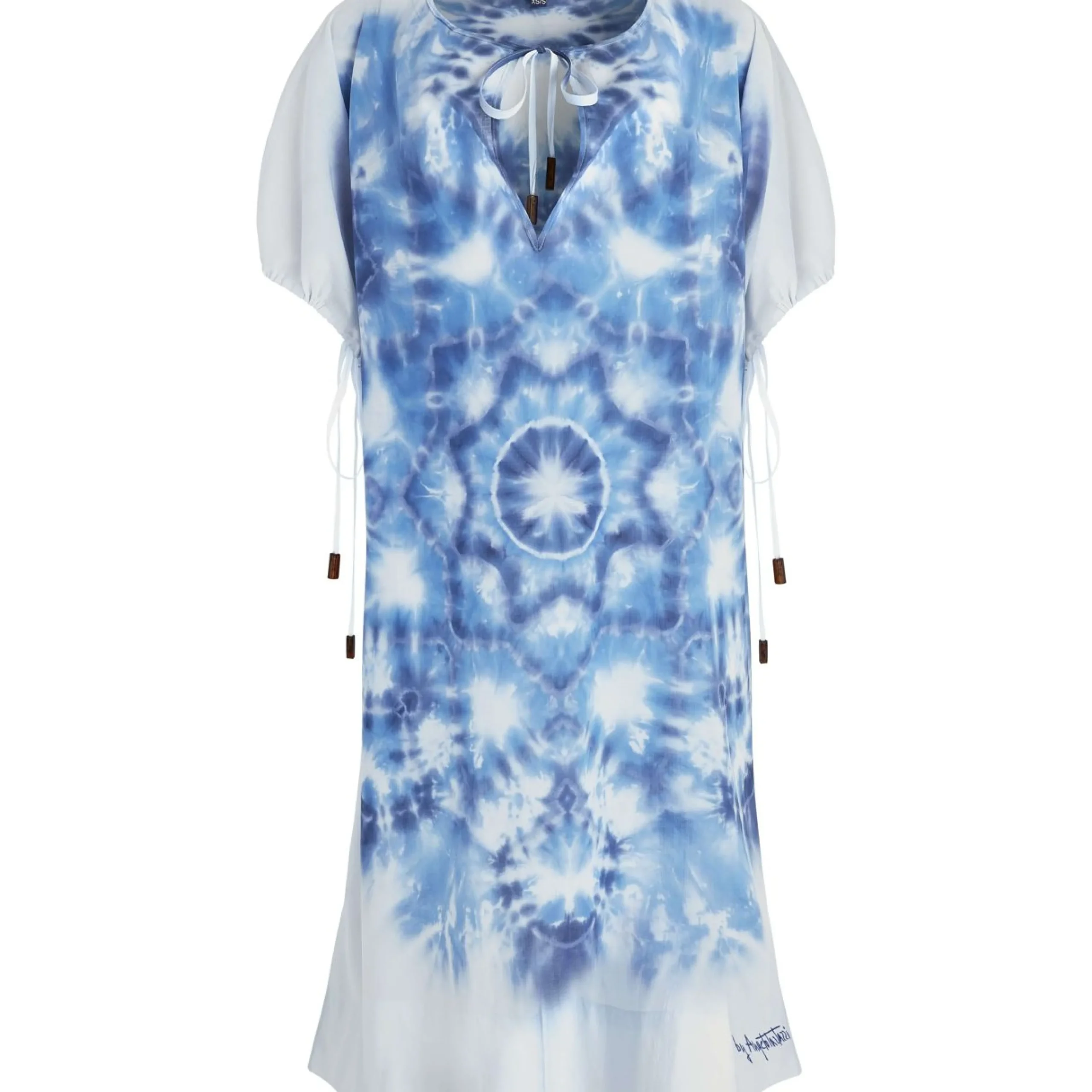 Femme Vilebrequin Tuniques^Robe Carree En Voile De Coton Organique Femme Tie & Dye- X Angelo Tarlazzi