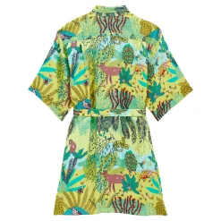 Femme Vilebrequin Robes^Robe Chemise En Lin Femme Jungle Rousseau