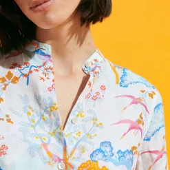 Femme Vilebrequin Robes^Robe Chemise Femme Peaceful Trees