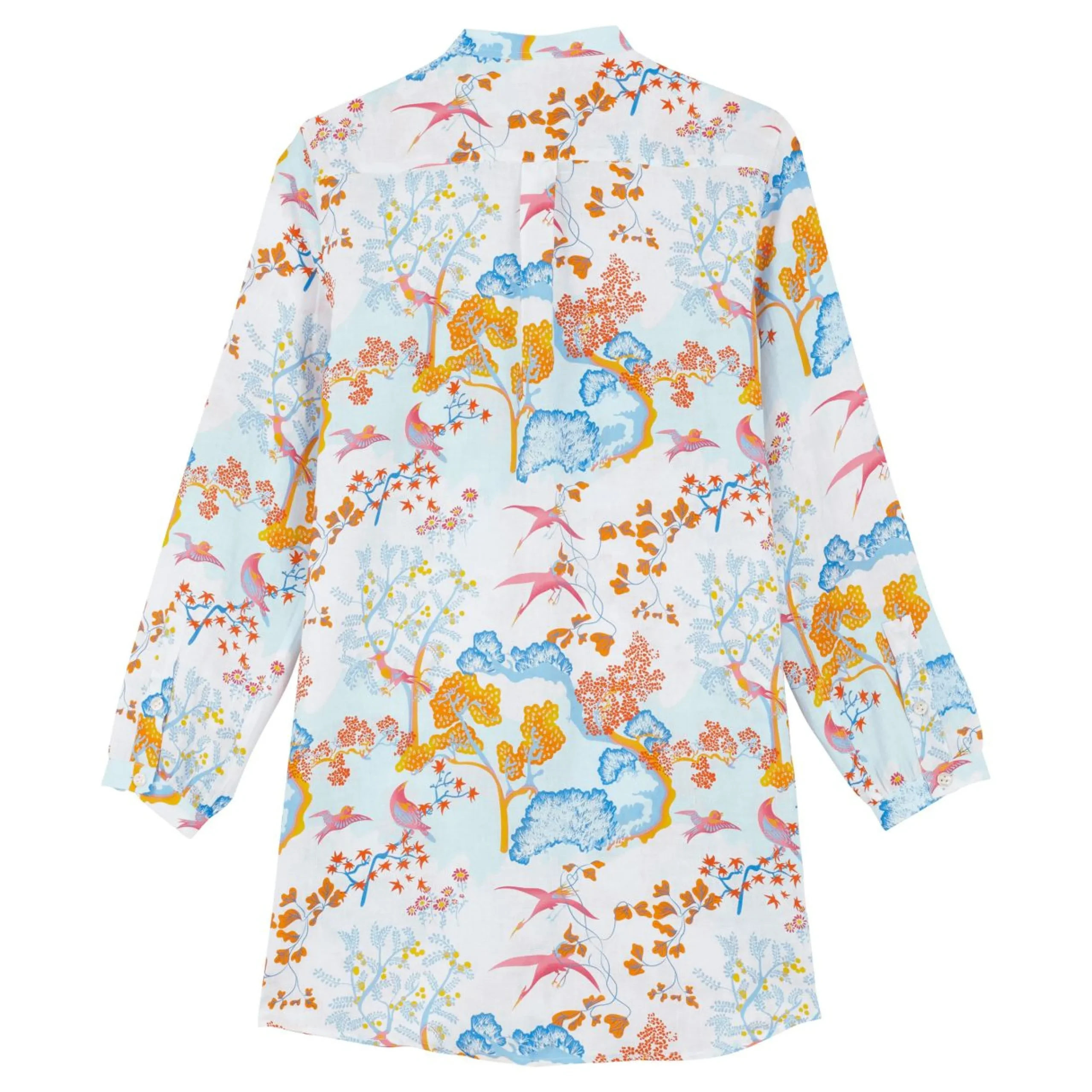 Femme Vilebrequin Robes^Robe Chemise Femme Peaceful Trees