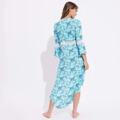 Femme Vilebrequin Robes^Robe Femme Flowers Tie & Dye