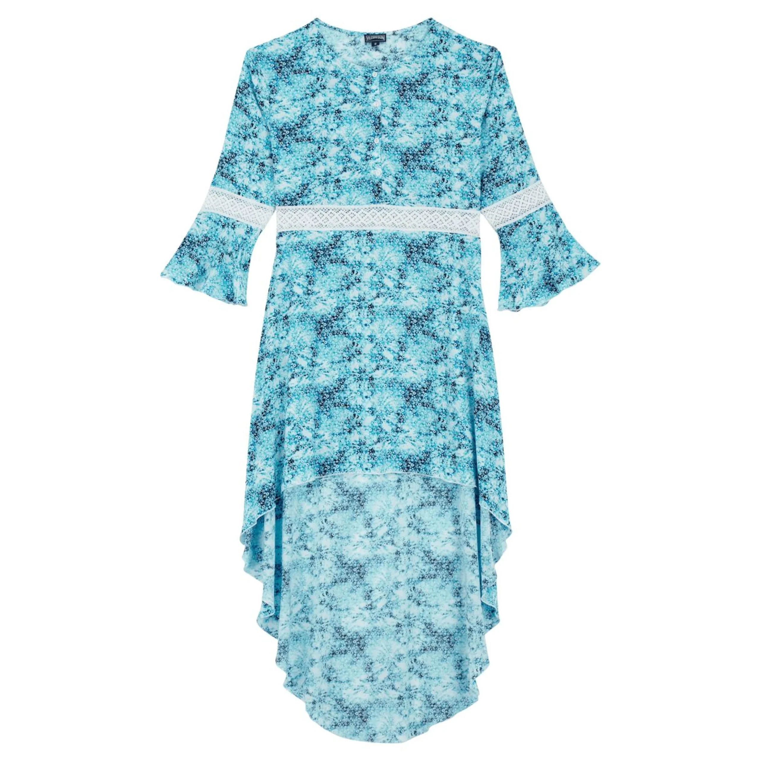 Femme Vilebrequin Robes^Robe Femme Flowers Tie & Dye