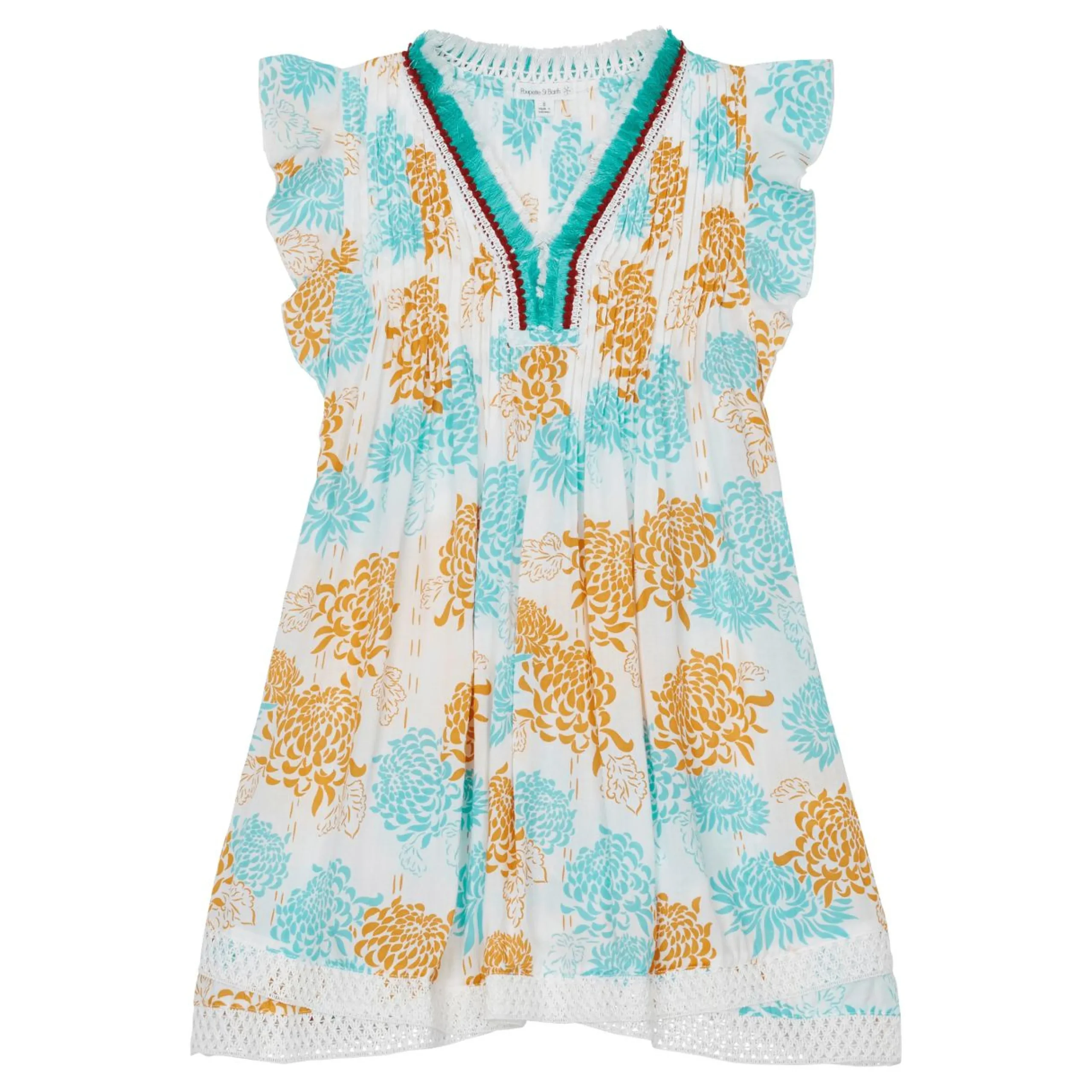 Fille Vilebrequin Robes^Robe Fille Iridescent Flowers Of Joy- X Poupette St Barth