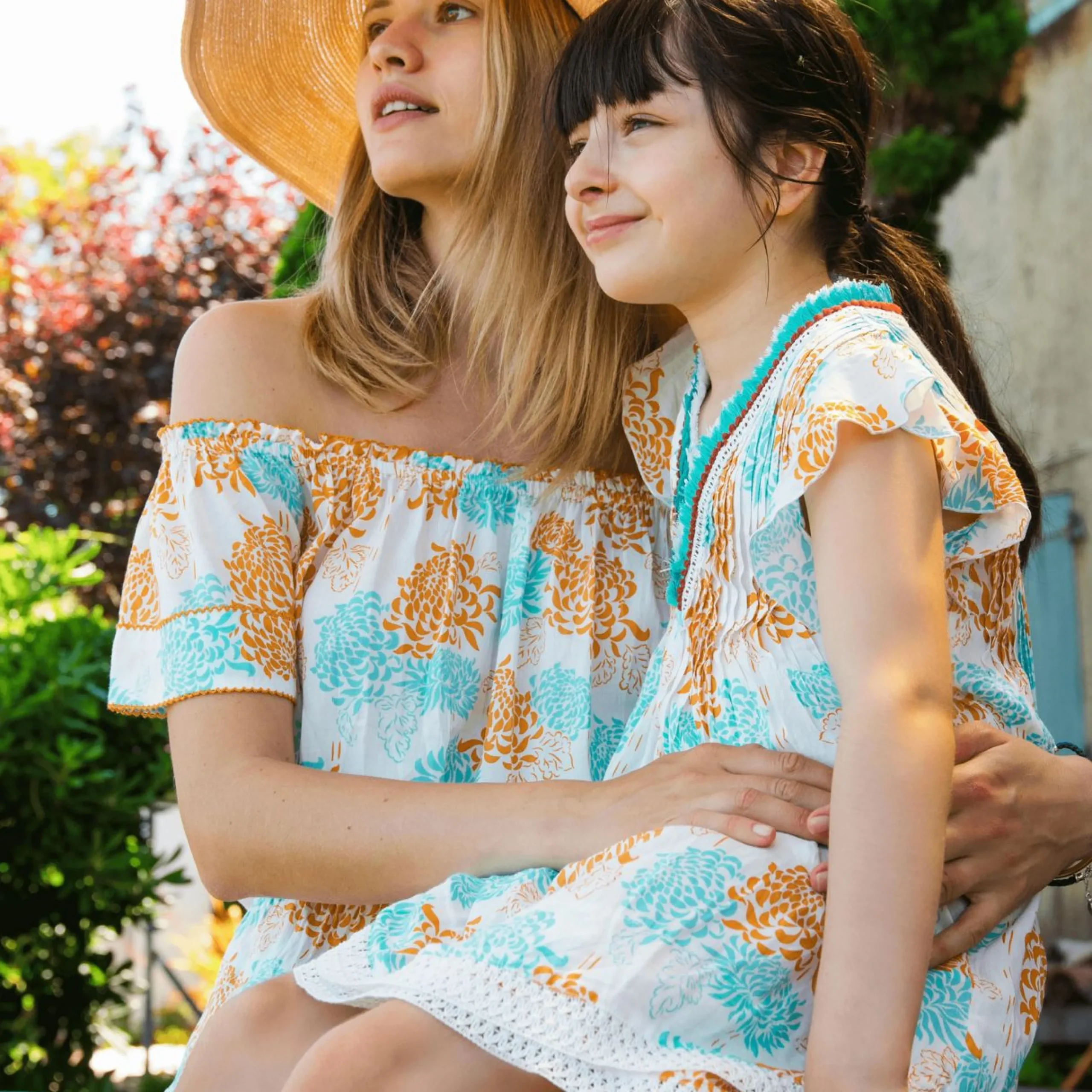Fille Vilebrequin Robes^Robe Fille Iridescent Flowers Of Joy- X Poupette St Barth