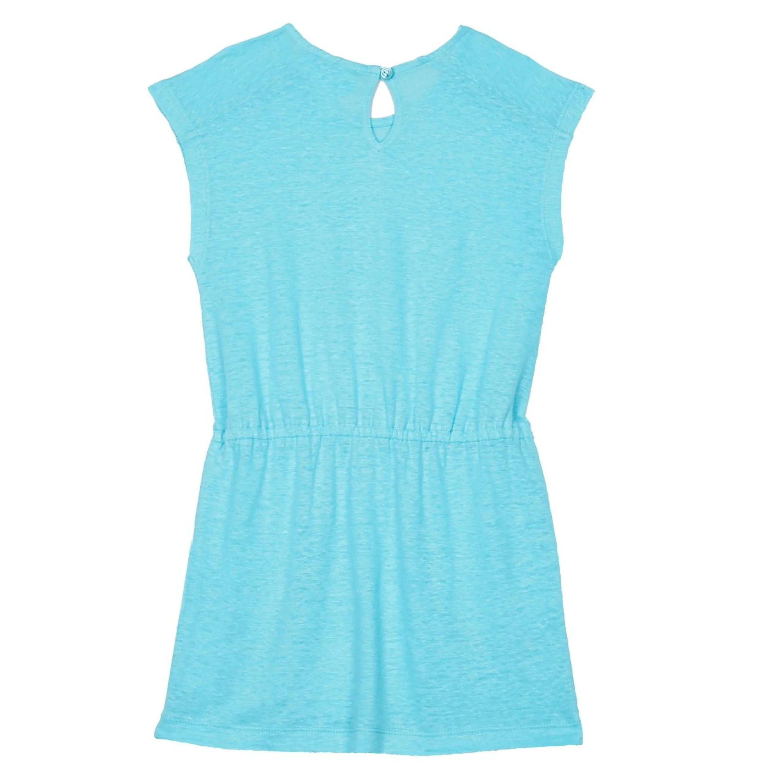 Fille Vilebrequin Robes^Robe Fille Uni En Lin