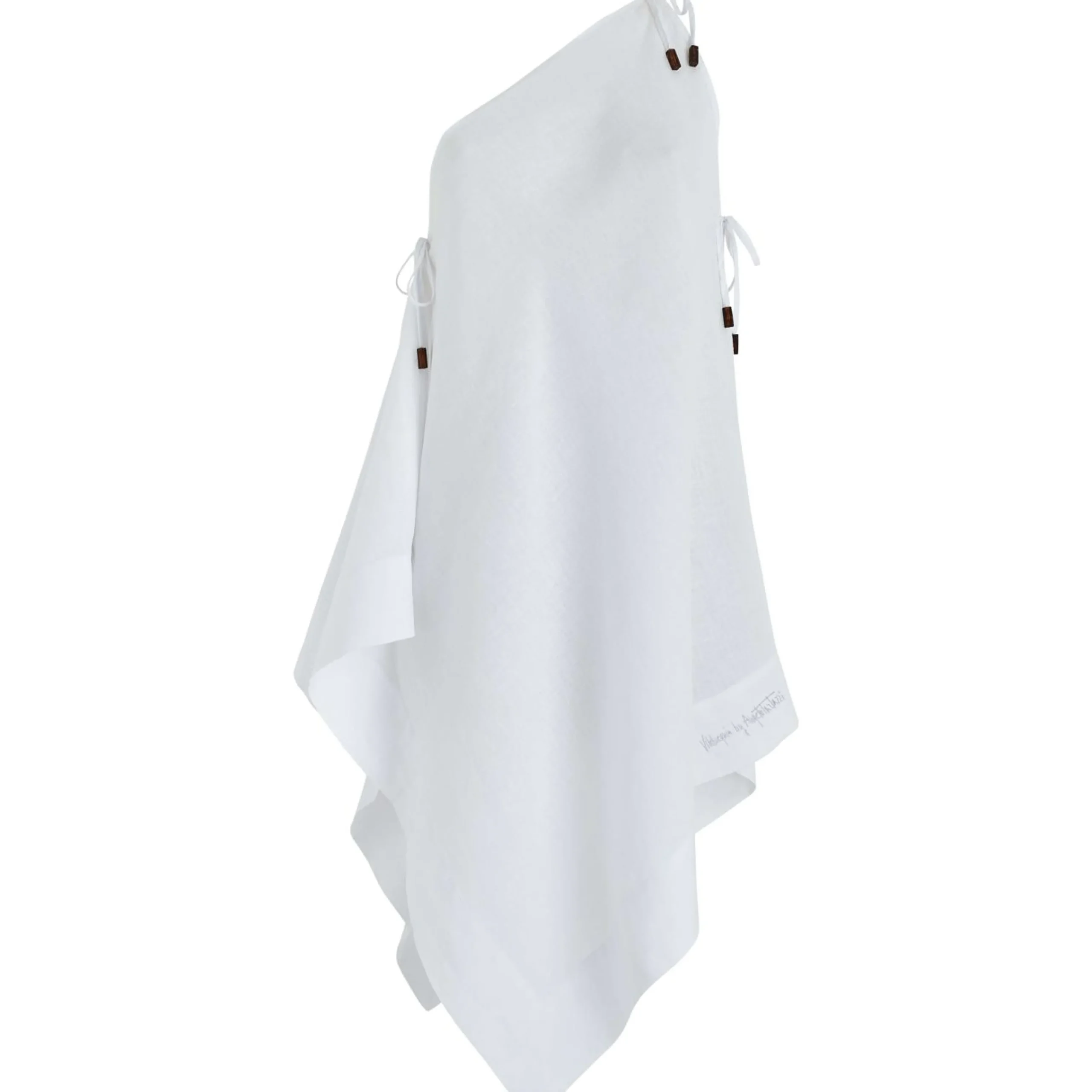 Femme Vilebrequin Tuniques^Robe Foulard Femme En Lin Blanc- X Angelo Tarlazzi
