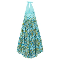 Femme Vilebrequin Robes^Robe Longue Dos Nu En Coton Femme Butterflies
