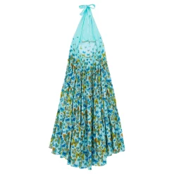 Femme Vilebrequin Robes^Robe Longue Dos Nu En Coton Femme Butterflies