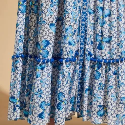 Femme Vilebrequin Robes^Robe Longue Femme Iris Lace- X Poupette St Barth