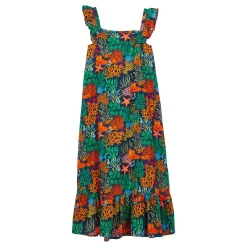 Fille Vilebrequin Robes^Robe Longue Fille Fonds Marins Multicolores
