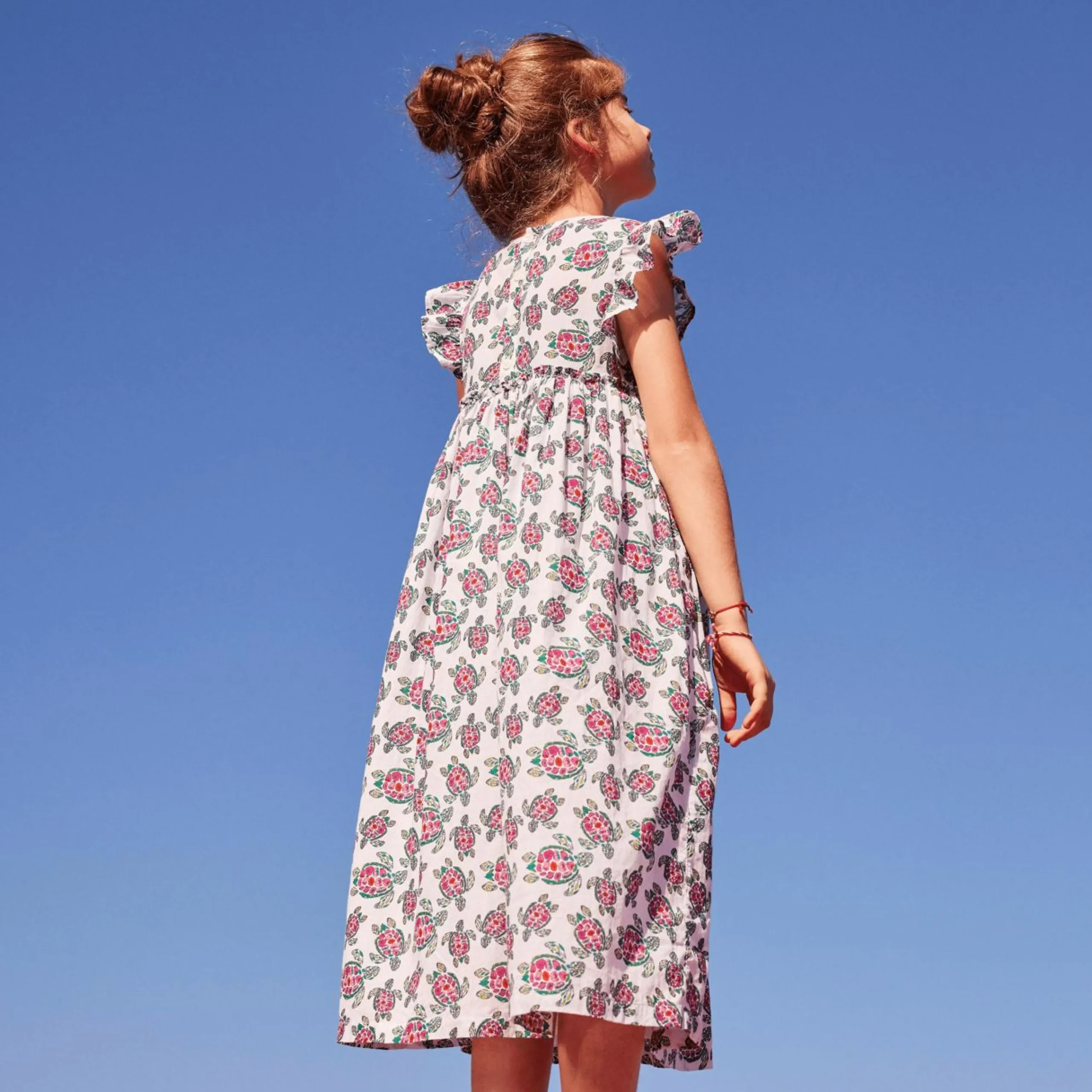 Fille Vilebrequin Robes^Robe Longue Fille Provencal Turtle