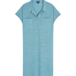 Femme Vilebrequin Robes^Robe Longue Polo En Lin Femme Unie