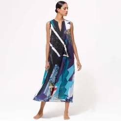 Femme Vilebrequin Tuniques^Robe Longue Sans Manche Femme Envoutement - X Deux Femmes Noires