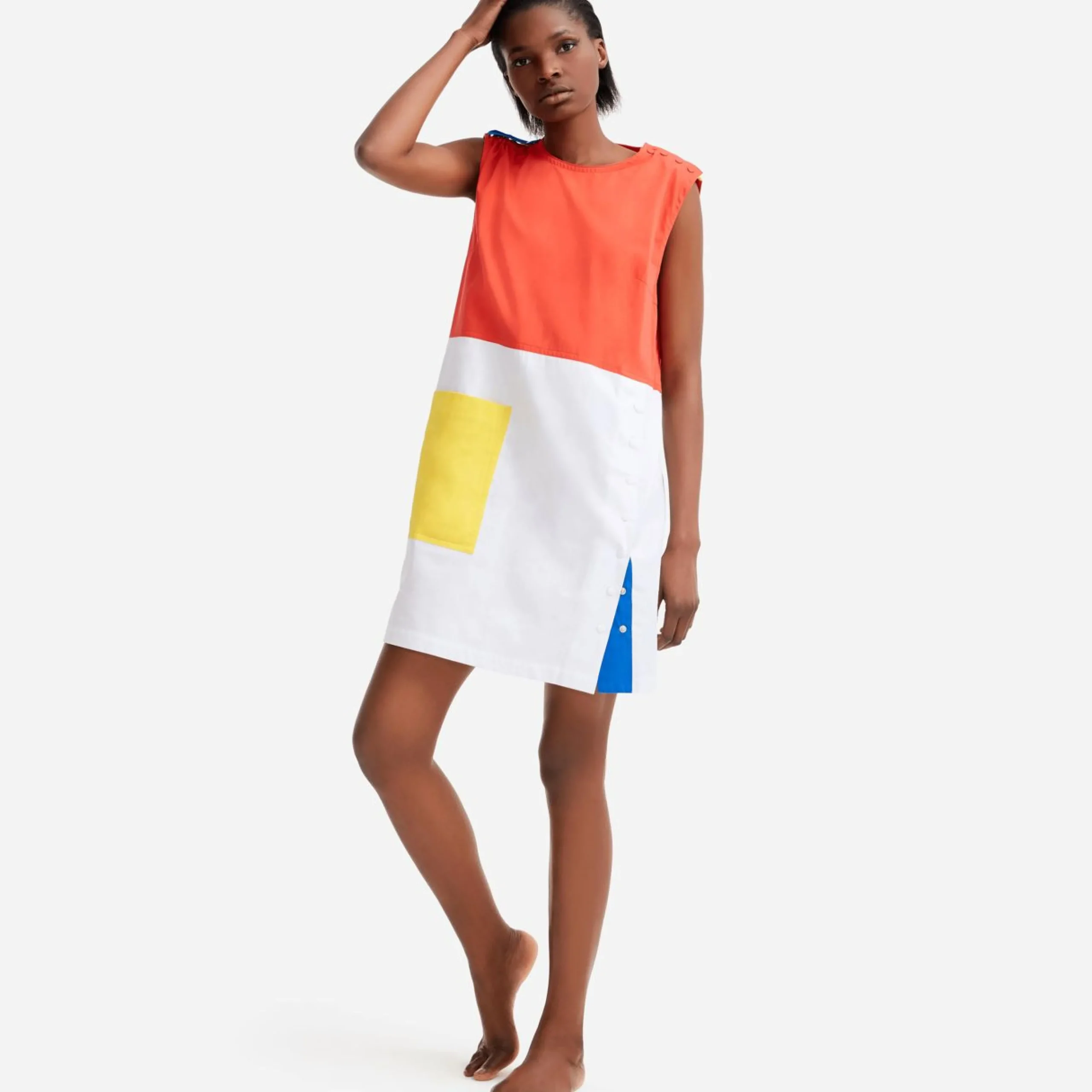 Femme Vilebrequin Robes^Robe Sans Manche Femme Multicolore - X Jcc+ - Edition Limitee