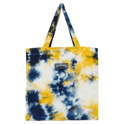 Homme Vilebrequin Sacs De Plage Et Pochettes^Sac De Plage En Lin Imprime Tie & Dye