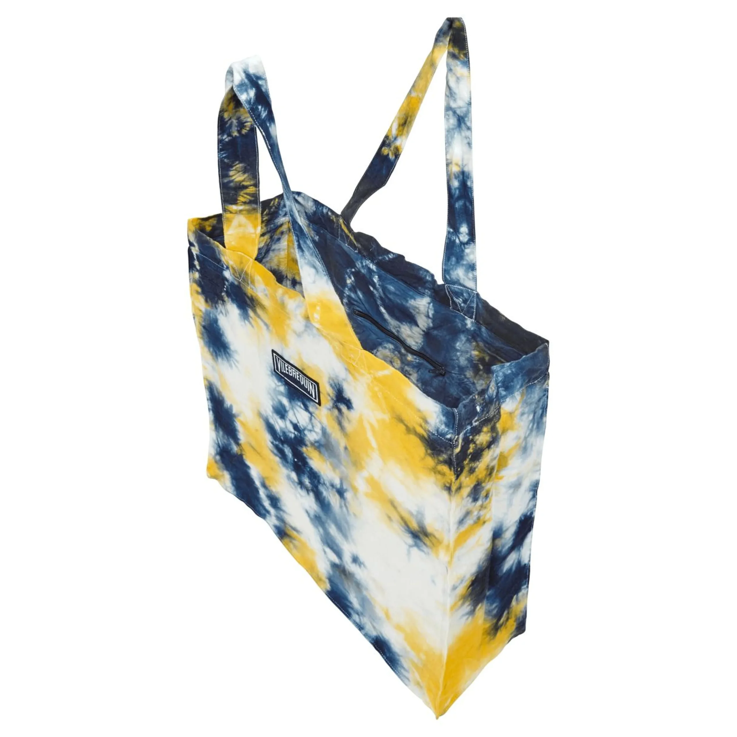 Homme Vilebrequin Sacs De Plage Et Pochettes^Sac De Plage En Lin Imprime Tie & Dye