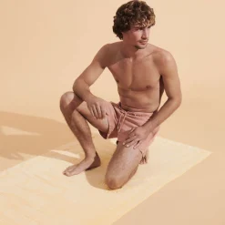 Femme Vilebrequin Serviettes De Plage Et Pareos^Serviette De Plage En Coton Coloration Minerale Naturelle