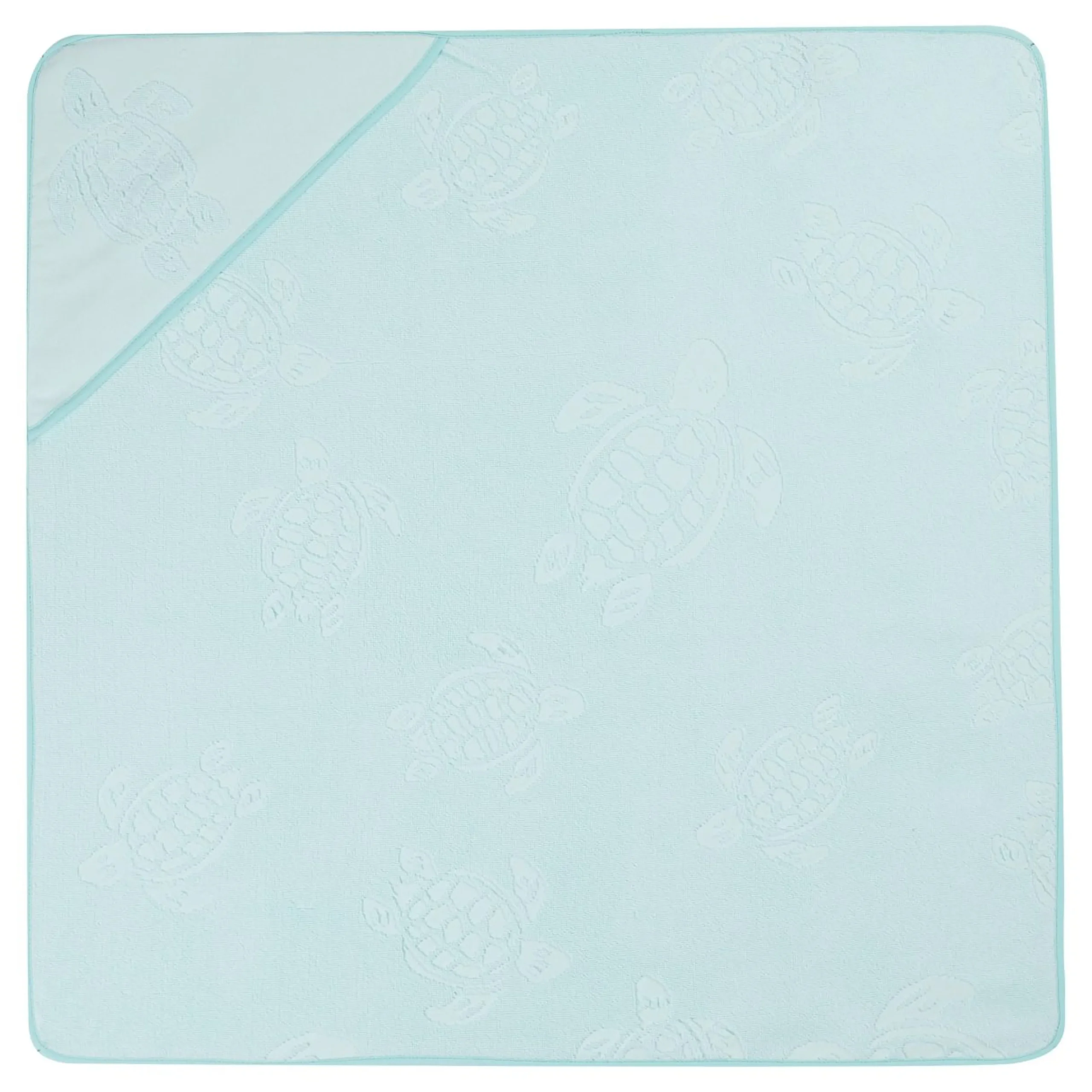 Fille Vilebrequin Ponchos Et Serviettes^Serviette De Plage En Jacquard Tortue Bebe Uni