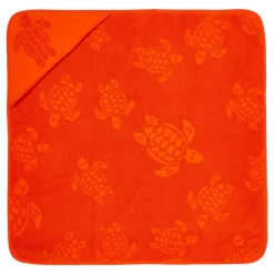 Fille Vilebrequin Ponchos Et Serviettes^Serviette De Plage En Jacquard Tortue Bebe Uni