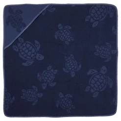 Fille Vilebrequin Ponchos Et Serviettes^Serviette De Plage En Jacquard Tortue Bebe Uni