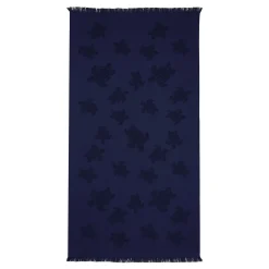 Fille Vilebrequin Ponchos Et Serviettes^Serviette De Plage Fouta Uni En Coton Biologique Jacquard Tortues