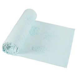 Fille Vilebrequin Ponchos Et Serviettes^Serviette De Plage Fouta Uni En Coton Biologique Jacquard Tortues