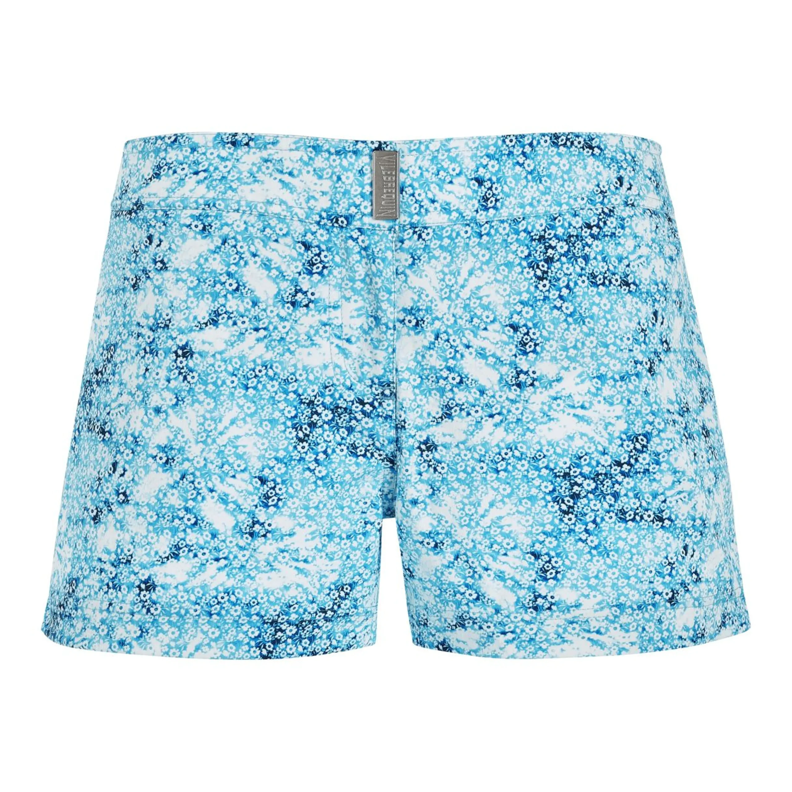 Femme Vilebrequin Shorties^Shorty De Bain Ceinture Plate Femme Flowers Tie & Dye