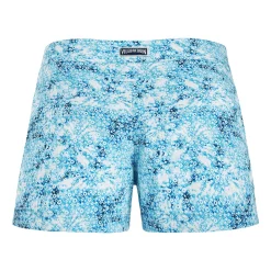 Femme Vilebrequin Shorties^Shorty De Bain Ceinture Plate Femme Flowers Tie & Dye