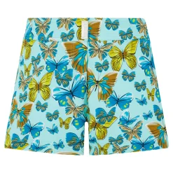 Femme Vilebrequin Shorties^Shorty De Bain Ceinture Plate Femme Butterflies