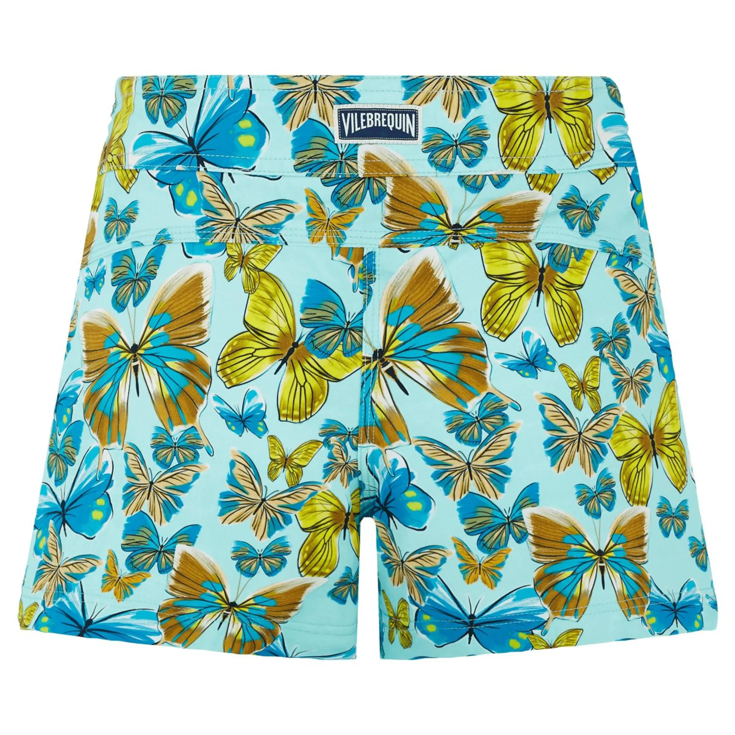 Femme Vilebrequin Shorties^Shorty De Bain Ceinture Plate Femme Butterflies