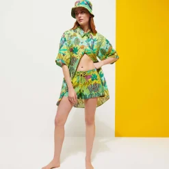 Femme Vilebrequin Shorties^Shorty De Bain Femme Jungle Rousseau