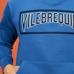 Homme Vilebrequin Sweats^Sweat A Capuche Brodé En Coton Homme Uni
