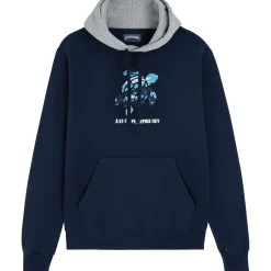 Homme Vilebrequin Sweats^Sweat A Capuche Brodé En Coton Homme Requins 3D