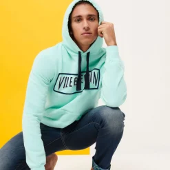 Homme Vilebrequin Sweats^Sweat A Capuche Brodé En Coton Homme Uni