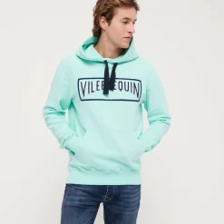 Homme Vilebrequin Sweats^Sweat A Capuche Brodé En Coton Homme Uni