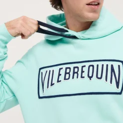 Homme Vilebrequin Sweats^Sweat A Capuche Brodé En Coton Homme Uni