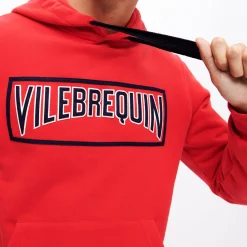Homme Vilebrequin Sweats^Sweat A Capuche Brodé En Coton Homme Uni