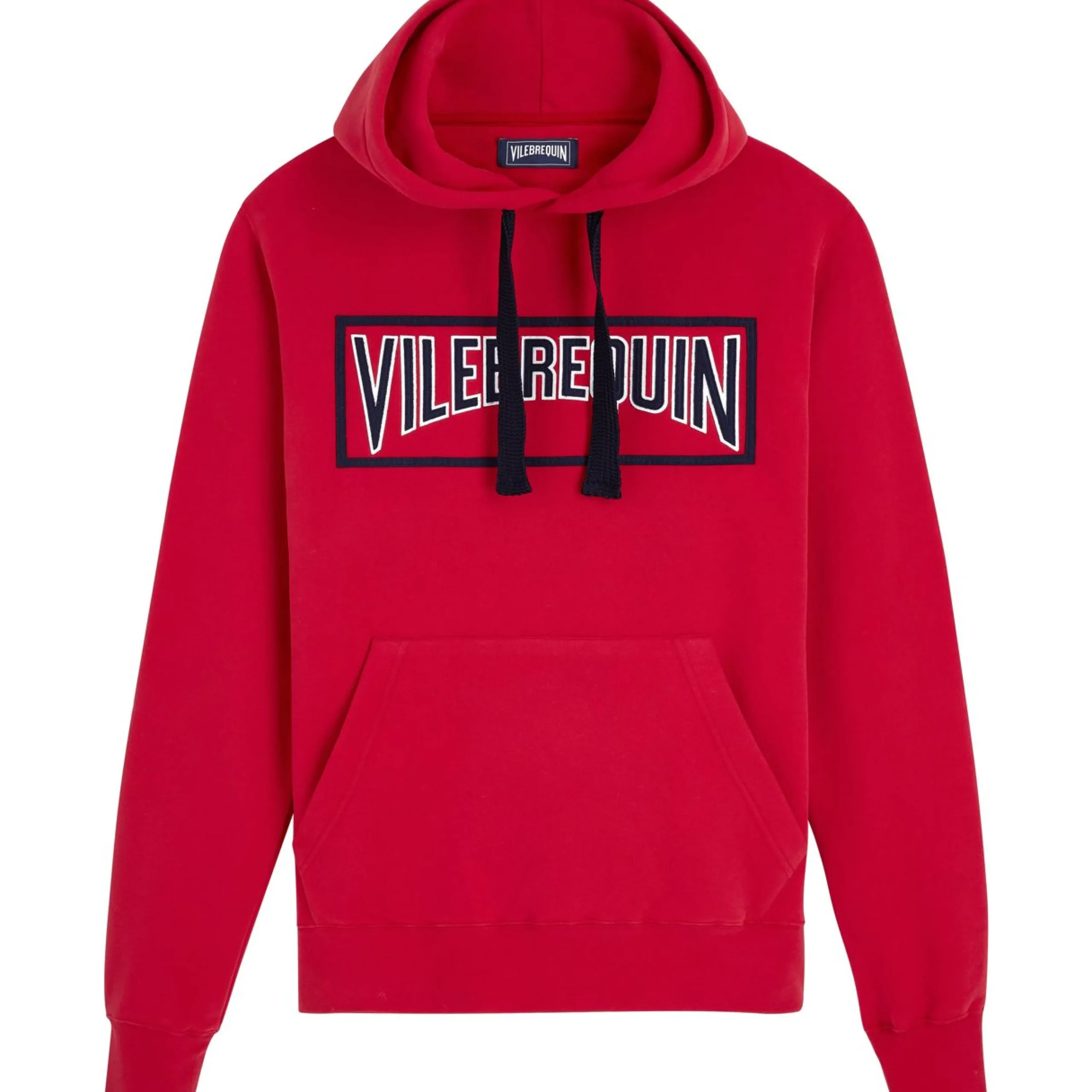 Homme Vilebrequin Sweats^Sweat A Capuche Brodé En Coton Homme Uni