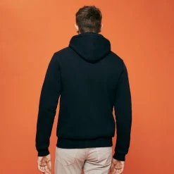 Homme Vilebrequin Sweats^Sweat A Capuche En Coton Polaire Logo 3D Homme