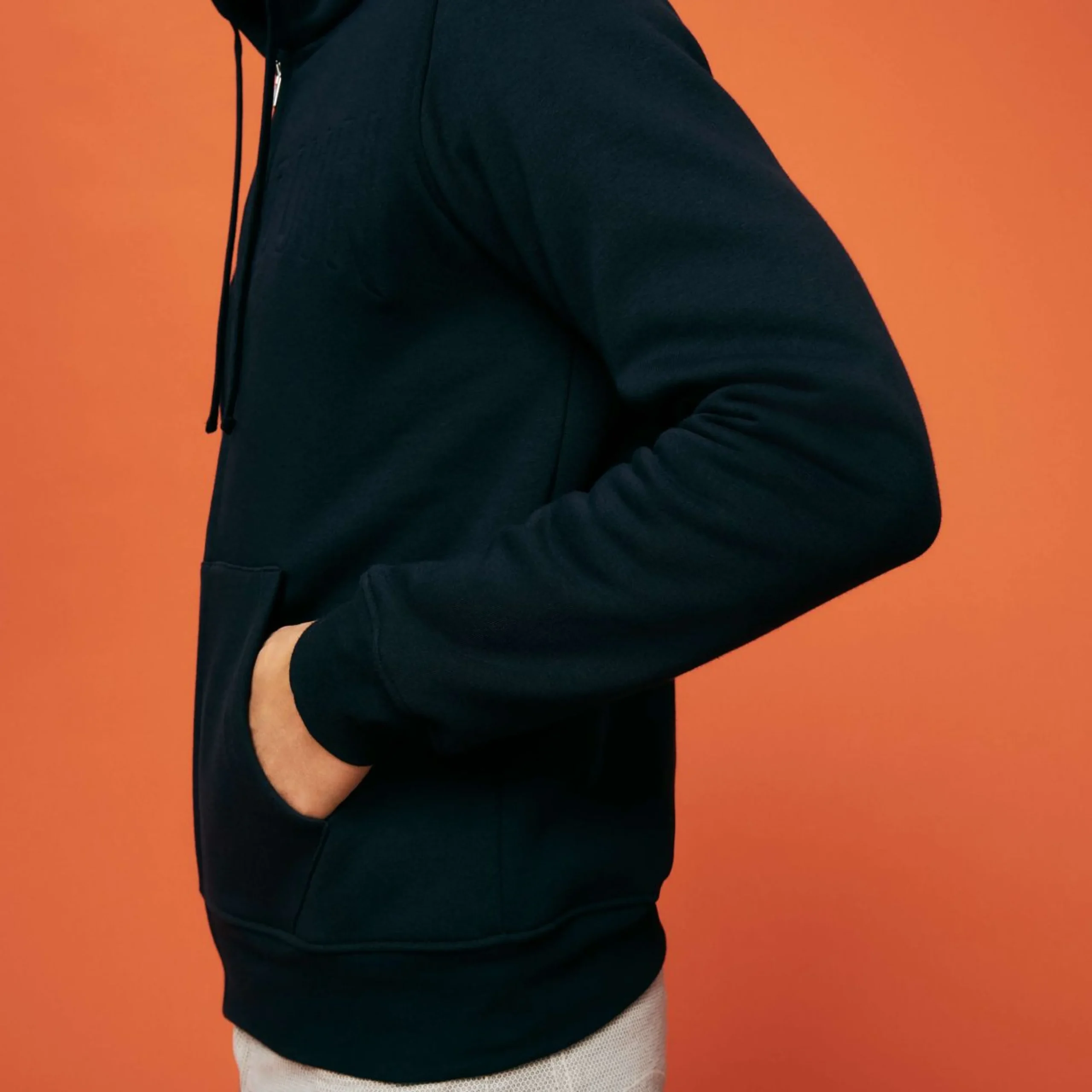 Homme Vilebrequin Sweats^Sweat A Capuche En Coton Polaire Logo 3D Homme