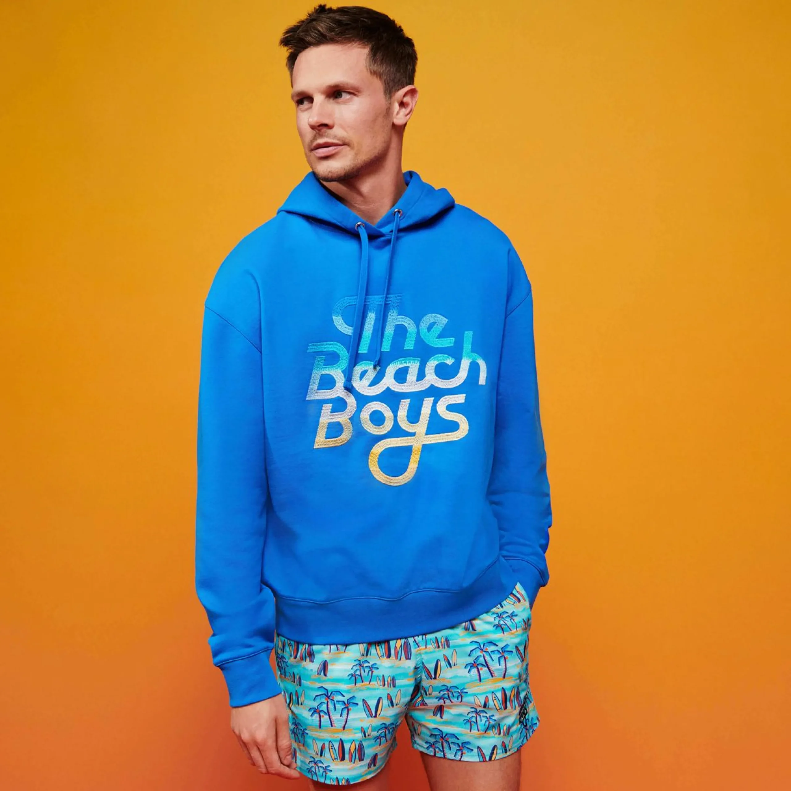 Homme Vilebrequin Sweats^Sweat A Capuche En Coton Organique Homme Brodé - X The Beach Boys