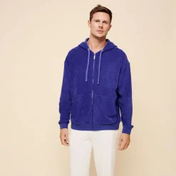 Homme Vilebrequin Loungewear^Sweat A Capuche En Eponge Homme Uni