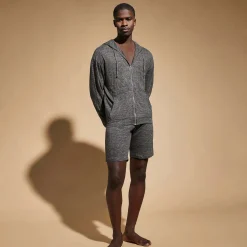 Homme Vilebrequin Loungewear^Sweat A Capuche En Jersey De Lin Unisexe Uni