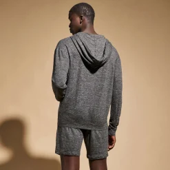 Homme Vilebrequin Loungewear^Sweat A Capuche En Jersey De Lin Unisexe Uni