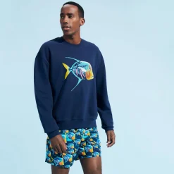 Homme Vilebrequin Sweats^Sweatshirt Coton Organique Homme Piranhas