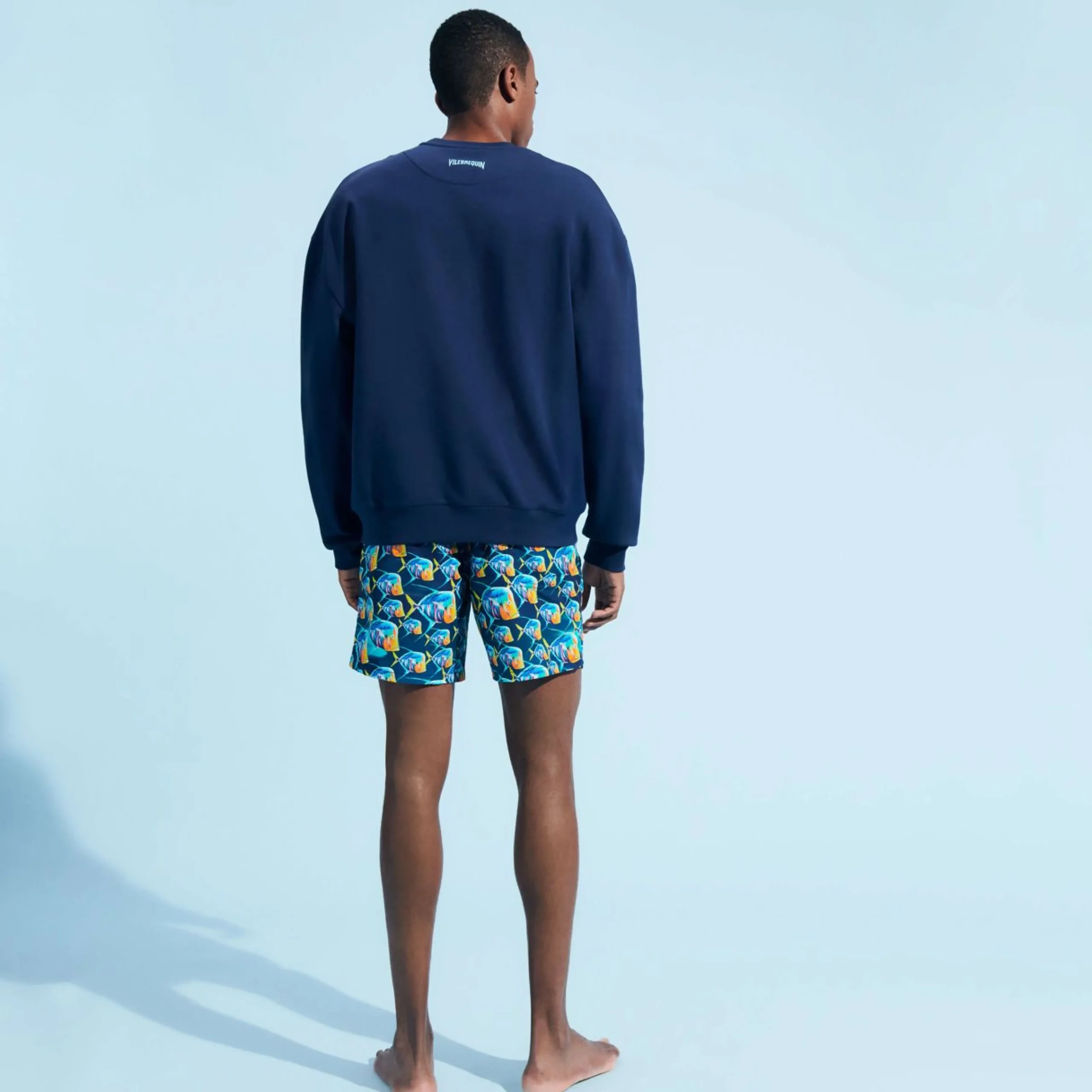 Homme Vilebrequin Sweats^Sweatshirt Coton Organique Homme Piranhas