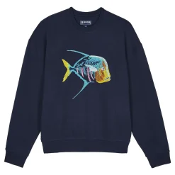 Homme Vilebrequin Sweats^Sweatshirt Coton Organique Homme Piranhas