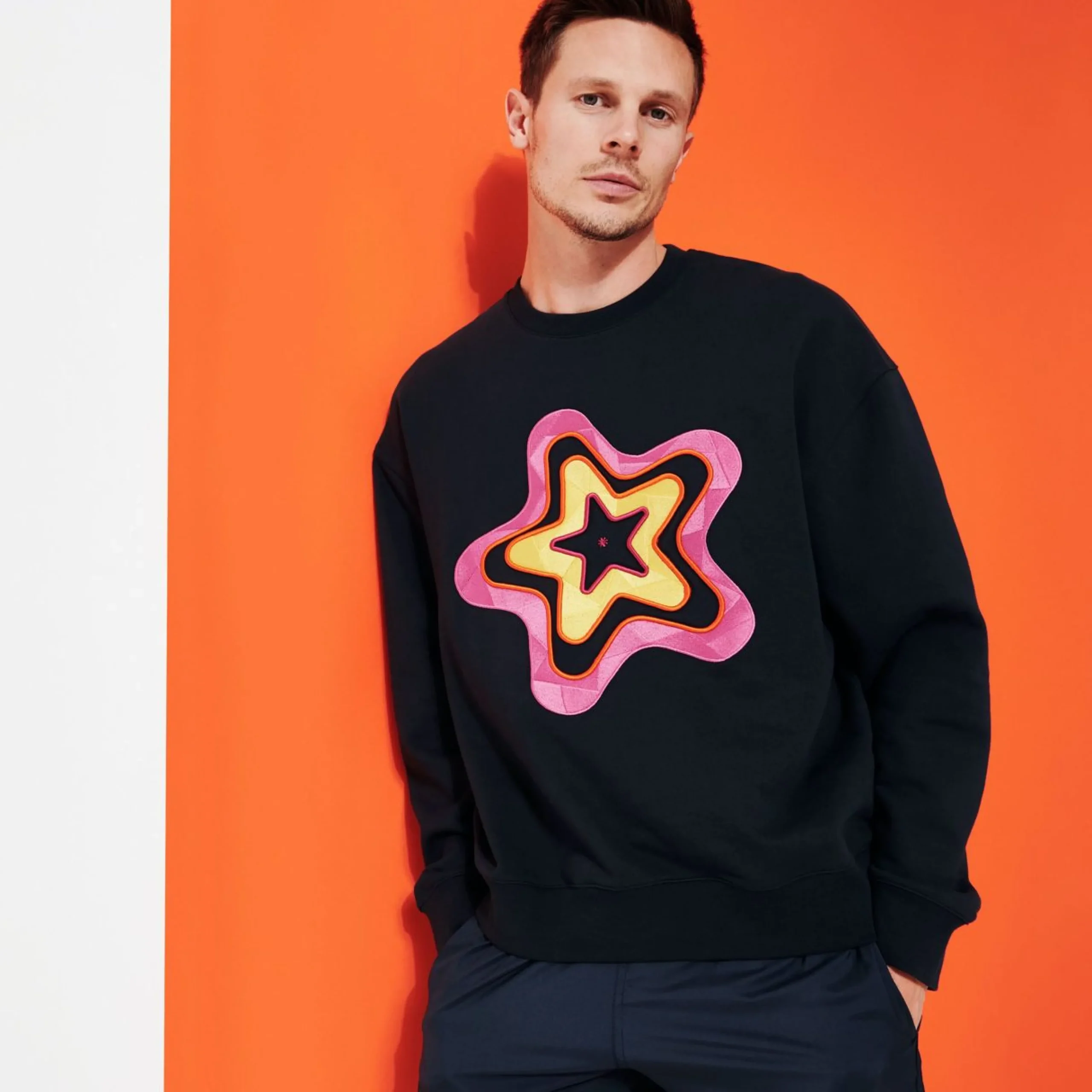 Homme Vilebrequin Sweats^Sweatshirt En Coton Homme Stars Gift